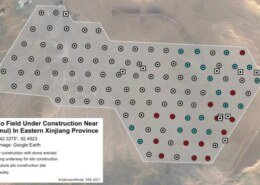 Second Chinese nuclear missile silo field found in Xinjiang